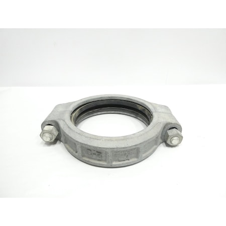 Gb Grovagrip Clamp Iron 8In Pipe Coupling 100